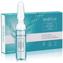 Remescar 인스턴트 페이스 리프트 세럼 스킨 타이트닝 & 콜라겐 부스터 50g 5앰플
