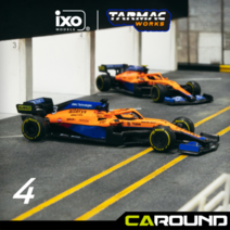 타막웍스 1:64 맥라렌 F1 MCL35M No.4 이탈리아 그랑프리 2021 - 란도 노리스