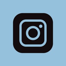 단비데코 인스타그램 카카오톡 전화번호 SNS 계정 픽토그램 스티커 유리 매장시트지, 인스타그램 B타입, 블랙