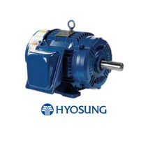 [효성모터] 2.2KW 3마력 4극 IE3 프리미엄효율 저압삼상 전폐형모터