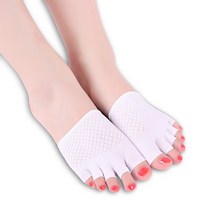 여성용 잇곰 심플 토우캡 이너 삭스 발가락 양말 컷 5켤레 세트