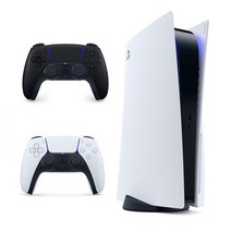플레이스테이션5 디지털에디션+PS5 듀얼센스 컨트롤러 블랙 세트, 단품