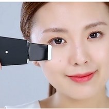 초음파필링기 필링기 피부 모공 관리 케어 기기 기계, 블랙