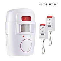 적외선 가족안전지킴이 보안도어 경보기 도난방지 감지거리약7M, POLICE방범경보기