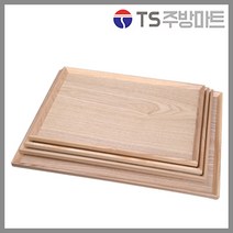 원목 직목 쟁반 / 빵집 카페 나무쟁반, 4호