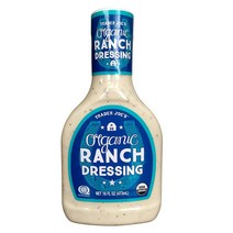 트레이더조 유기농 랜치 드레싱 473ml Trader Joes Organic Ranch Dressing 16 fl oz, 1