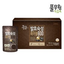 풀무원 건강즙 발효숙성 흑마늘600, 80ml, 30포