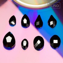네일스톤 블랙스완스톤 물방울컷 8종, 1개, 스톤-07