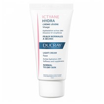 DUCRAY 듀크레이 익띠앙 하이드라 라이트 드라이 스킨 건성 크림 HYDRA CREME LIGHT ICTYANE 40ml, 1세트