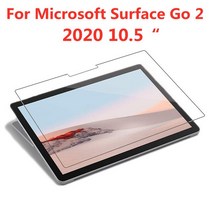 서피스독 Microsoft surface go 2 10.5 인치 지문 방지 hd 태블릿 보호 필름 용 9h 경도 강화 유리 화면 보호기, 서피스 고 2 10.5