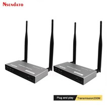 무선영상송수신기 200m hdmi 무선 비디오 송신기 및 수신기 키트 키보드 마우스 ps4 hdtv용 kvm 익스텐더 hdmi 연장 케이블 스위치 144, 텍사스, 영국 플러그