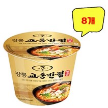 강릉교동반점 짬뽕 큰컵 110g x 8개입