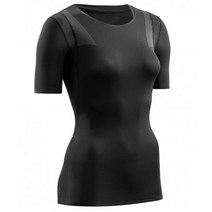 CEP 윙텍셔츠 숏 슬리브 블랙 여성