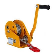 보트윈치 1200lbsx20--30m 트럭 windlass 휴대용 자동 손 수동 자동 잠금 손 도구, 1200lbsx30m, 1200파운드
