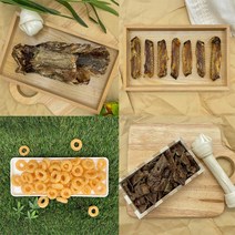 강아지 수제간식 소허파 도나츠 오리몸통 오리윙 애견 반려동물 건강간식 사료, 도너츠 80g