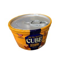 바로 먹는 네모참치 동원참치 큐브 고소로제(반찬/안주용) 160g 2개
