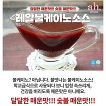 레알불케이노 소스 숯불향 달달한 매운맛, 1kg