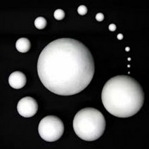 문구랑만들기랑 스티로폼공 스치공, 1봉, 60mm4개