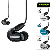[SHURE] AONIC215-UNI (SE215-UNI) 슈어 모바일과의 호환성을 한층 업그레이드 (투명 블랙 블루 화이트), 화이트