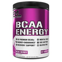 에볼루션 뉴트리션 BCAA에너지 291g 아사이베리 Evlution Nutrition BCAA Anytime Energy Powder