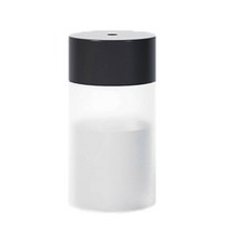 초음파 가습기 미스트 메이커 260ml usb 초음파 led 램프 미니 에센셜 오일, 검은 색, 씨엔