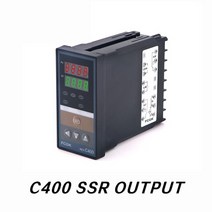 REXC400 C700 C900 디지털 PID 온도 컨트롤러 서모 스탯 SSR 또는 릴레이 출력 KJSPT100 열전쌍, [01] C400 SSR Output