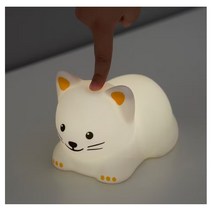 이케아 유아 수면등 수유등 말랑말랑 고양이 곰 타이머내장 색상변경, 곰돌이 205.169.17, 스텡콜충전기+AA(1900mAh)충전지