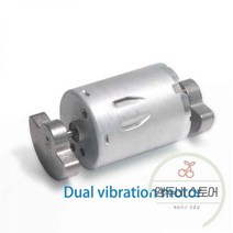 저속 모터 소형 모타 미니 높은 품질 전기 진동 블록 마이크로 탄소 직경 샤프트, 12V 6000R, 이중 진동 모터