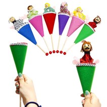 어린이집 언어영역 평가인증 교구 인형 세트 아빠랑 교육 가족이함께