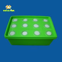 베란다 텃밭 수경재배기 작은 상자 심기 상자 흙이 없는 수경법 수경법 가정용 채소 장비, 태양열 워터 펌프로, 중간