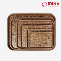 패턴 쟁반 업소용 가정용 식당용 군대용 단체급식 트레이 오봉, 3호