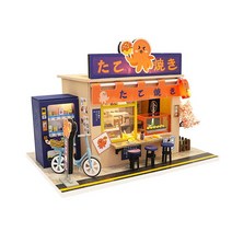 모형집 카페미니어처 DIY DIY 인형 집 키트 중국 스타일 건축 일본 미니어처 가구 모델 홈 인테리어 크리, 04 5