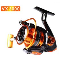 브레이크릴 BAKAWA New Spinning Reel 금속 12kg 브레이크 시스템 Long Cast Sea rods에 적합 Rock, 08 VX 3000