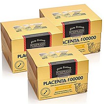 뉴질랜드 피터앤존 플라센타 100000mg 100캡슐 x3 양태반분말, 3box