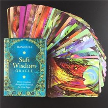 타로카드 보드게임 새로운 동화 lenormand 가족 휴일 파티 엔터테인먼트 성인 전체 영어, [24] 44pcs TS94