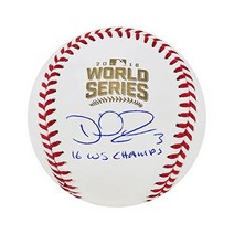 데이비드 로스 롤링스 공식 2016 월드 시리즈 MLB 야구 16개 WS 챔피언과 계약 - 사인