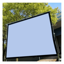 초대형 HD 커튼형 빔프로젝터 스크린 200인치, 150인치 4l3 3x2.25m