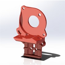 호환 Funssor Voron0/0.1 3D 프린터 업그레이드 알루미늄 SLS CNC 기계 X 캐리지 미니 애프터 버너 라이트 압출기 밀링, [01] SLS nylon