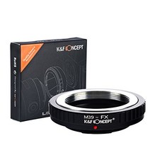 [정규 대리점]K&F 라이카 M39 마운트-후지 X FX 마운트 어댑터 렌즈 크로스 첨부 m39-fx (KFFX)