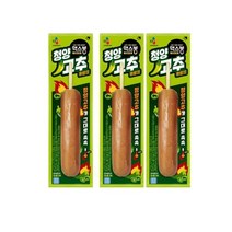CJ 냉동식품 맥스봉 청양고추 후랑크 핫바 즉석식품 80g 3개 1세트, 7세트