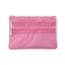 [레스포삭] [공식] 파우치 3ZIP COSMETIC7158 퓨샤핑크