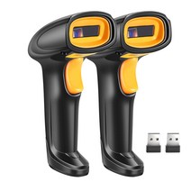 1+1 핸드 유무선/블루투스 바코드스캐너 1D 2D QR코드 DL-BJ08 블랙, DL-WJ08