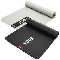 [매장정품] 리복 요가 매트(RSYG-16024) 4mm 2컬러, 화이트(밝은그레이)