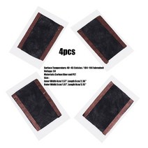 사무용 1/2/4pcs 5V 탄소 섬유 난방 패드 손 온열 장치 USB 필름 전기 겨울 적외선 발열 히트 매트, 02 As Pic Show