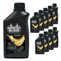 몬스터블러드 프리미엄 5W30 SN LPG 가솔린 엔진오일 1L, 10개