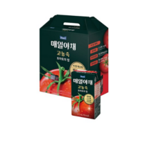 매일유업 매일야채 고농축 토마토의 힘 주스 선물세트, 24개, 125ml