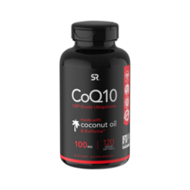 스포츠리서치 바이오페린 및 코코넛 오일 함유 CoQ10 코엔자임 유비퀴논 피페린 100 mg 식물성소프트젤 120정