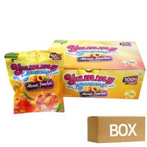 유미구미 아토믹피치 150g X 12봉 X 4곽 1박스/사우어젤리/블라스트/간식, 1