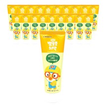 뽀로로 뉴 어린이 치약 파인애플향, 90g, 20개