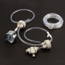 자작 화학 이탄 이산화탄소 발생기 고압 DIY CO2 밸브 디퓨저 수족관 공급 물고기 탱크 물 잔디 수제 키트 압력 공기 흐름 장치 포함, Updated version